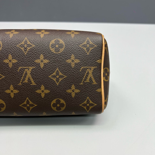Louis Vuitton Speedy Bandouliere 20 Monogram Brown Black