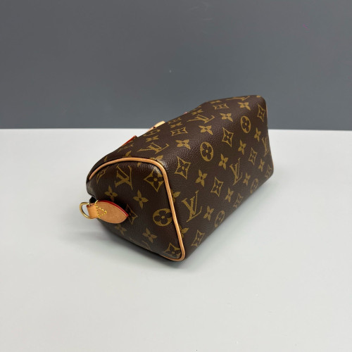 Louis Vuitton Speedy Bandouliere 20 Monogram Brown Black