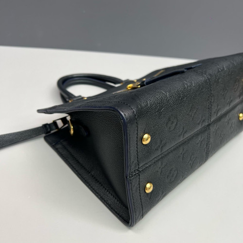 Louis Vuitton Sully Tote PM Monogram Empreinte Dark Blue