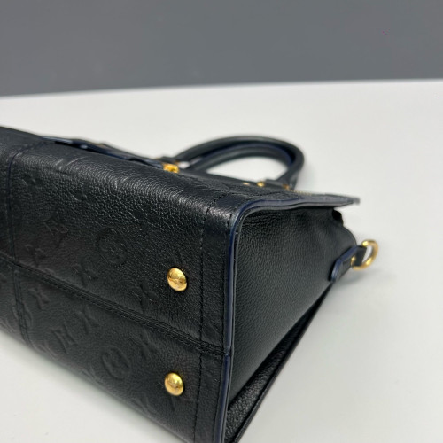 Louis Vuitton Sully Tote PM Monogram Empreinte Dark Blue