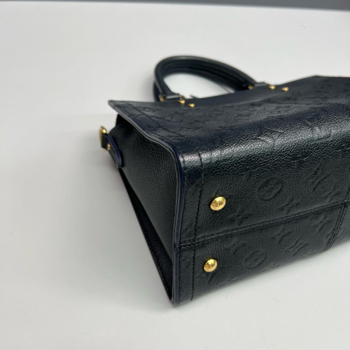 Louis Vuitton Sully Tote PM Monogram Empreinte Dark Blue
