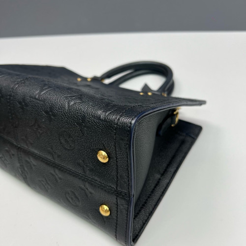 Louis Vuitton Sully Tote PM Monogram Empreinte Dark Blue