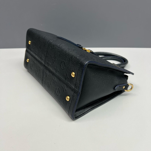 Louis Vuitton Sully Tote PM Monogram Empreinte Dark Blue