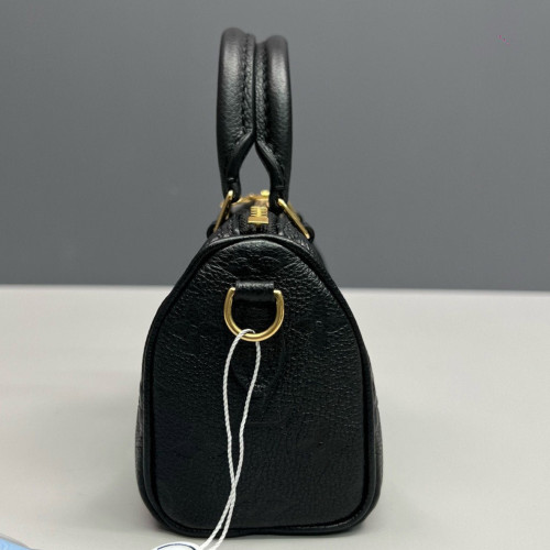 Louis Vuitton Nano Speedy Bandouliere Monogram Empreinte Black