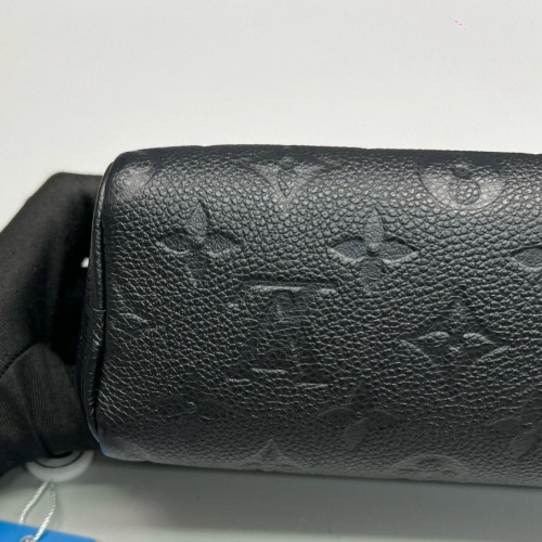 Louis Vuitton Nano Speedy Bandouliere Monogram Empreinte Black