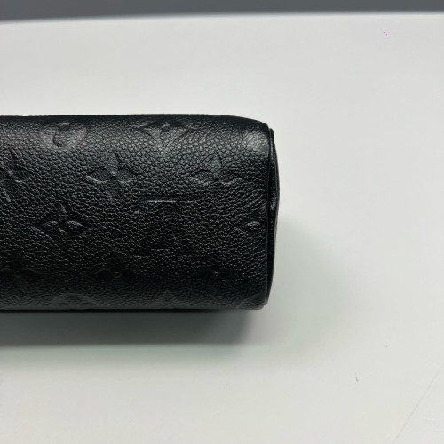 Louis Vuitton Nano Speedy Bandouliere Monogram Empreinte Black