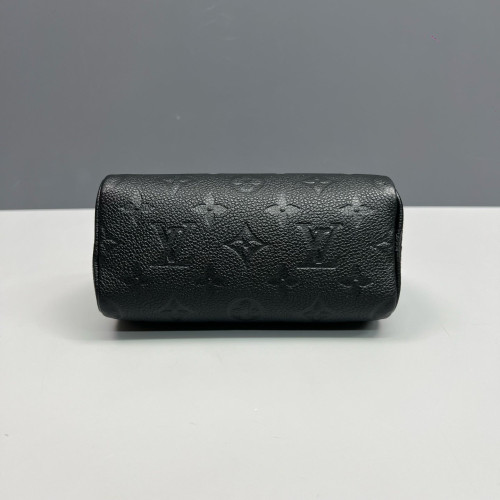 Louis Vuitton Nano Speedy Bandouliere Monogram Empreinte Black