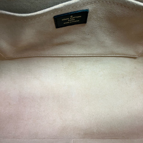 Louis Vuitton On My Side MM Calfskin Red White Brown