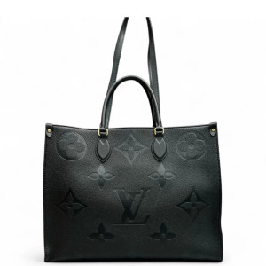 Louis Vuitton Onthego GM Monogram Empreinte Giant Black