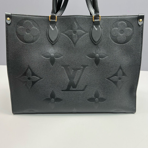Louis Vuitton Onthego GM Monogram Empreinte Giant Black