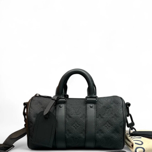 Louis Vuitton Keepall Bandouliere 25 Monogram Empreinte Black