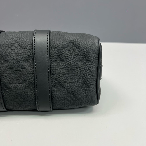 Louis Vuitton Keepall Bandouliere 25 Monogram Empreinte Black