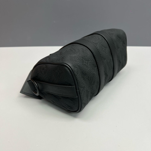 Louis Vuitton Keepall Bandouliere 25 Monogram Empreinte Black