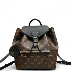 Louis Vuitton Montsouris NM Backpack PM Monogram Brown Black