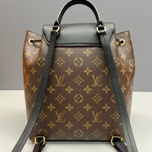Louis Vuitton Montsouris NM Backpack PM Monogram Brown Black