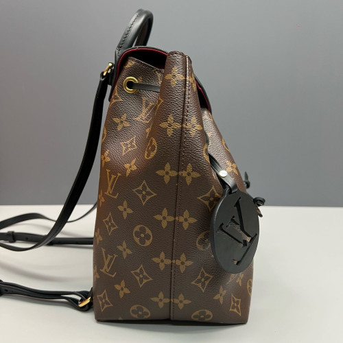 Louis Vuitton Montsouris NM Backpack PM Monogram Brown Black