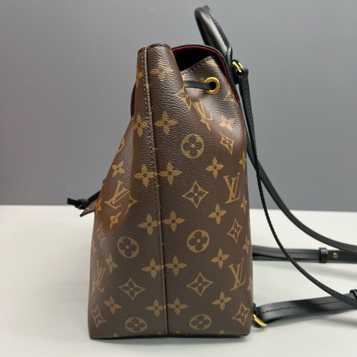 Louis Vuitton Montsouris NM Backpack PM Monogram Brown Black