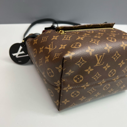 Louis Vuitton Montsouris NM Backpack PM Monogram Brown Black