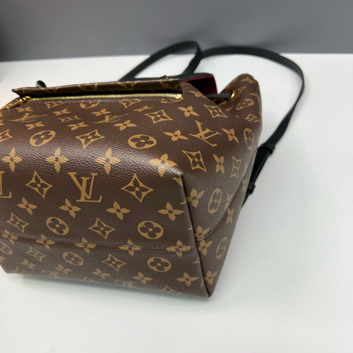 Louis Vuitton Montsouris NM Backpack PM Monogram Brown Black