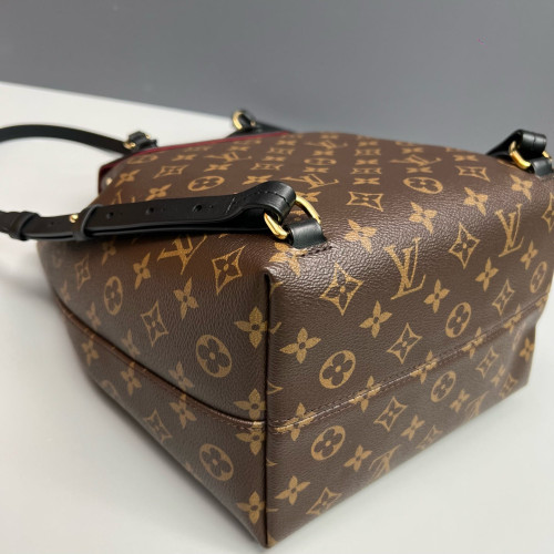 Louis Vuitton Montsouris NM Backpack PM Monogram Brown Black