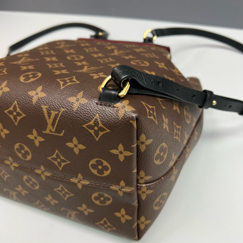 Louis Vuitton Montsouris NM Backpack PM Monogram Brown Black