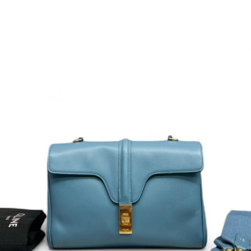 Celine Teen Soft 16 Calfskin Blue