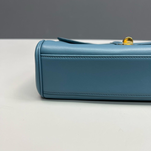 Celine Teen Soft 16 Calfskin Blue