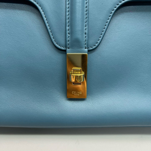 Celine Teen Soft 16 Calfskin Blue