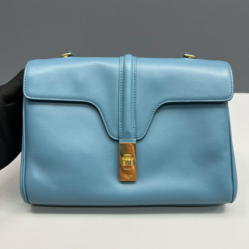 Celine Teen Soft 16 Calfskin Blue