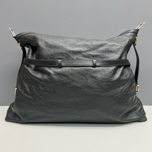 Givenchy Large Voyou Shoulder Bag Calfskin Black