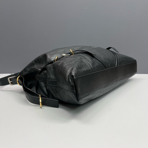 Givenchy Large Voyou Shoulder Bag Calfskin Black