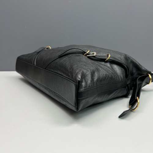 Givenchy Large Voyou Shoulder Bag Calfskin Black