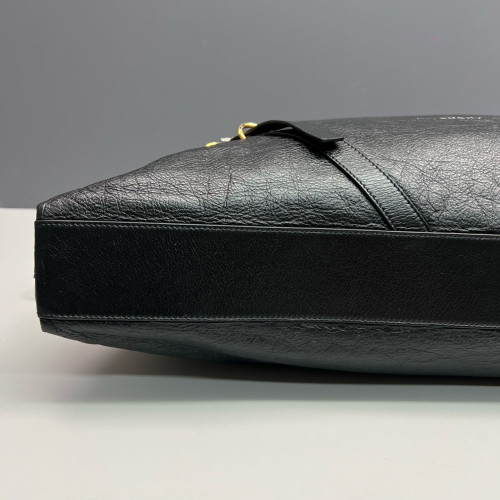 Givenchy Large Voyou Shoulder Bag Calfskin Black