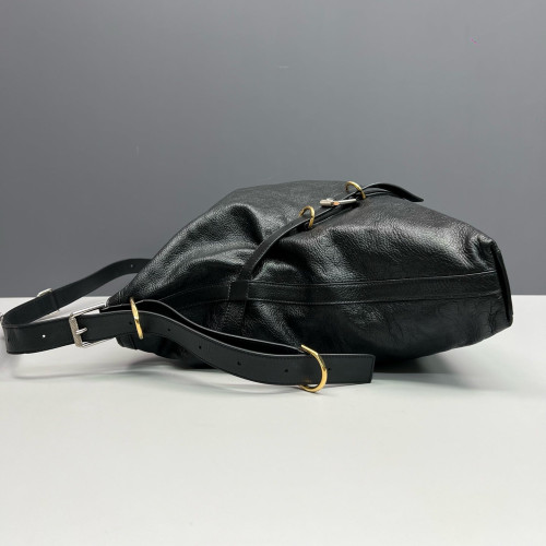 Givenchy Large Voyou Shoulder Bag Calfskin Black