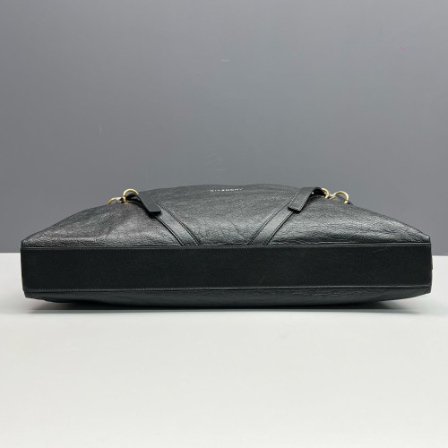 Givenchy Large Voyou Shoulder Bag Calfskin Black