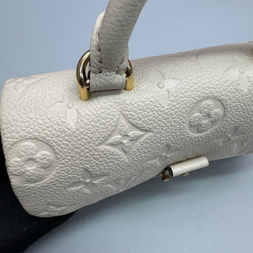 Louis Vuitton Madeleine Nano Monogram Empreinte Ecru