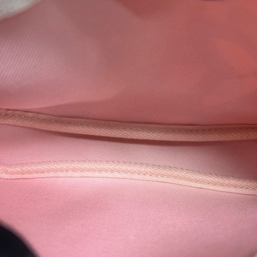 Louis Vuitton Mini Pochette Accessories Damier Azur White Pink