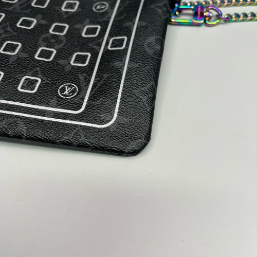 Louis Vuitton Clutch Monogram Eclipse Black Louis Vuitton Clutch Monogram Eclipse Black