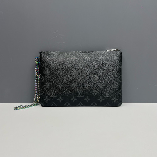 Louis Vuitton Clutch Monogram Eclipse Black Louis Vuitton Clutch Monogram Eclipse Black