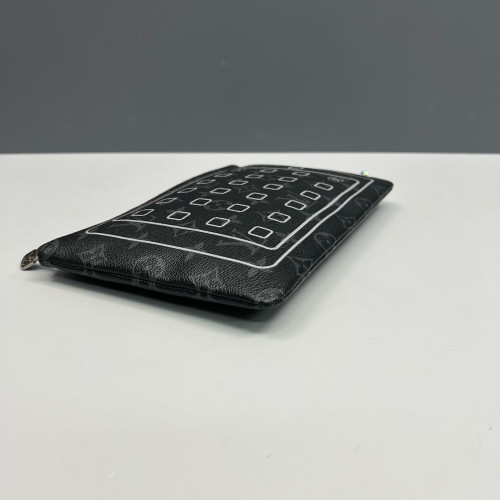 Louis Vuitton Clutch Monogram Eclipse Black Louis Vuitton Clutch Monogram Eclipse Black