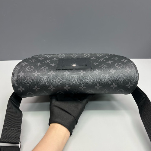 Louis Vuitton Voyager Messenger Monogram Eclipse Black Louis Vuitton Voyager Messenger Monogram Eclipse Black