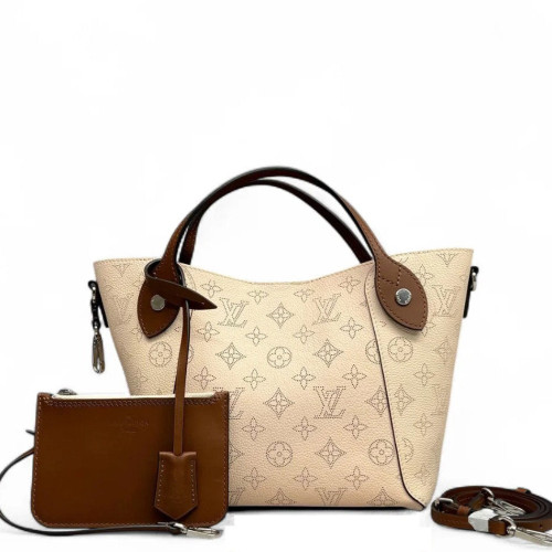 Louis Vuitton Hina PM Mahina Ecru Brown