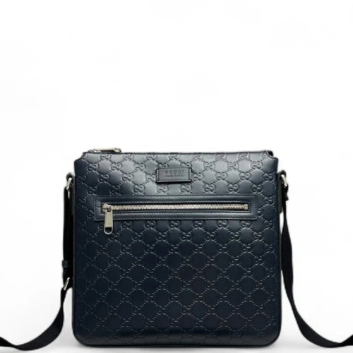 Gucci Messenger Guccissima Dark Blue