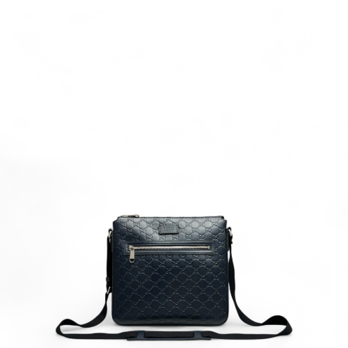Gucci Messenger Guccissima Dark Blue