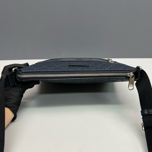 Gucci Messenger Guccissima Dark Blue