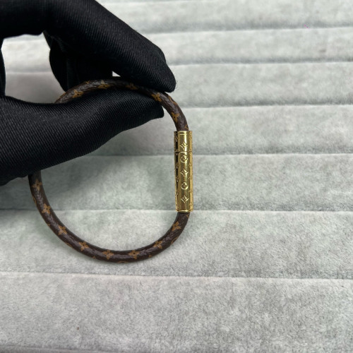 Louis Vuitton Lv Confidential Bracelet Metal Monogram Brown Louis Vuitton Lv Confidential Bracelet Metal Monogram Brown