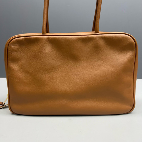 Miu Miu Beau XL Calfskin Tan