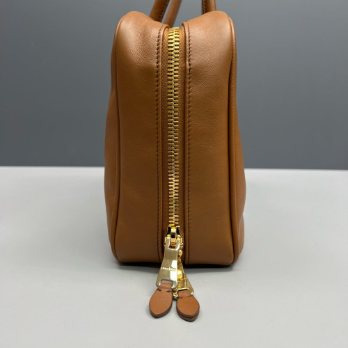 Miu Miu Beau XL Calfskin Tan