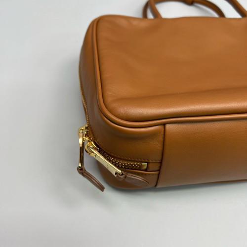 Miu Miu Beau XL Calfskin Tan