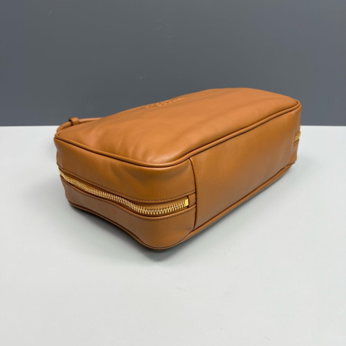 Miu Miu Beau XL Calfskin Tan